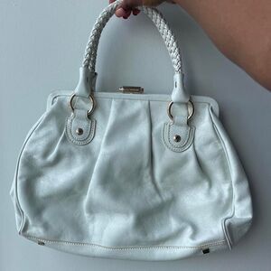 White leather Elliott Lucca Shoulder Bag